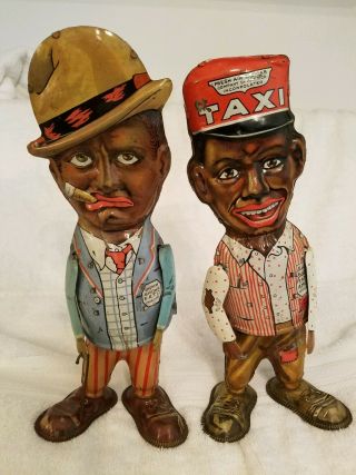 Vintage Tin Windup Amos & Andy 1930 