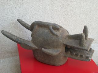 Old Senufo Firespitter Mask,  African Mask,  Senufo Mask,  Figure,  Sculpture,  Statue