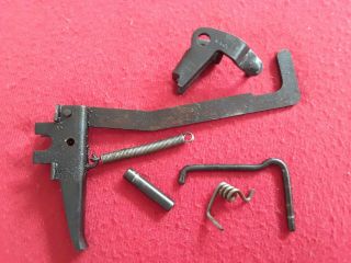 Sten Mk2 Mk3 Internal Trigger Parts,  Withsearspring,  Marked B&co,  Pins,  Stamped