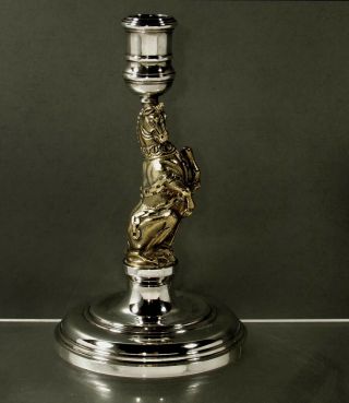 English Sterling Candlestick 1977 Garrard - Royal Jewelers 2