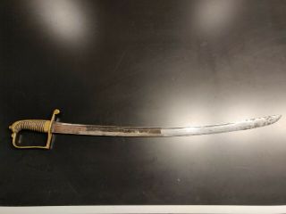 German Or French Sword Late 1700s,  Early 1800s