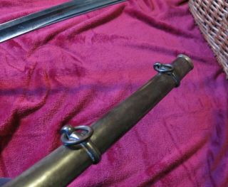 M.  1822 Cavalry Saber: Officer: CIVIL WAR: Sword: French type: EXCELLENT: Sabre 7