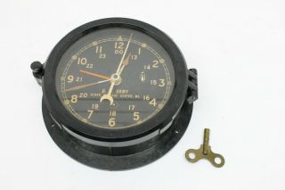 Chelsea Us Army Message Center M2 Clock With Key