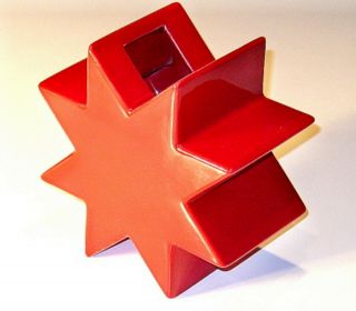 SOTTSASS ETTORE CERAMIC HSING RED ONLY TO ITALY IS 5