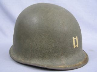 1 Us Korean War M1 Helmet With Liner