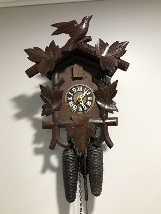 8 Day Cuckoo Clock Herbert Herr Black Forest