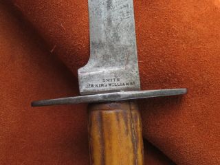 Vintage Antique Fixed Blade Bowie Knife Sheffield London Stag 14 