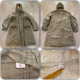 VTG US Army M - 1947 Hooded Field PARKA Overcoat W/ LINER 50s SMALL Jacket 1950 6