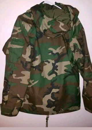 Military PTFE Parka Extended Cold Weather Army Camouflage Jacket Medium Regular 2