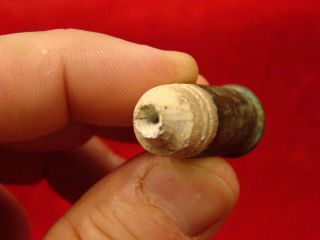 DUG US SPENCER REPEATING CARBINE BULLET CARVED BY A SOLDIER.  CIVIL WAR. 4