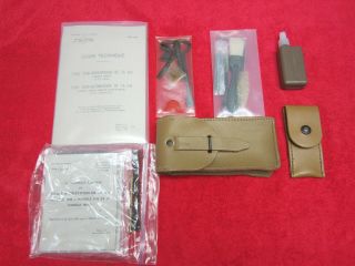 French Wwii 7 Piece Mas Cleaning Kit