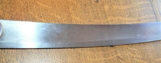 1811 Prussian Blucher Saber/ Sword with Marks and Scabbard,  Antique Sword, 9