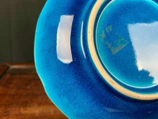 18th/19th C.  Chinese Turquoise - Glazed Foliate Dish 6