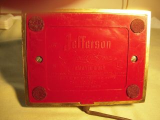 JEFFERSON GOLDEN HOUR MYSTERY CLOCK ACCURATE TIME KEEPER 4