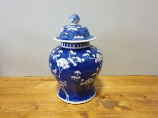 FINE QUALITY LARGE CHINESE 19TH CENTURY PORCELAIN JAR / VASE KANGXI STYLE 5