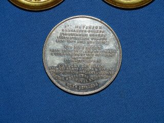 Rare Cased 1854 BALAKLAVA Medal Medallion by Pinches & Co.  (C3) 5