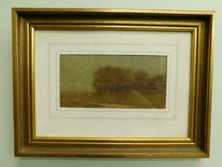 P5 John Mcqualter Australian Oil Kilmore Landscape Painting 1974