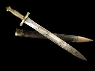 French Infantry Short Sword Model 1831 Mre Royale De Chatellerault Dated 1842