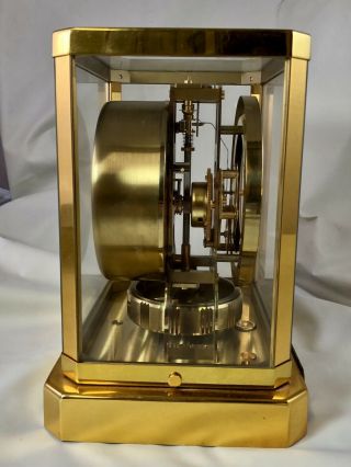 LeCoultre ATMOS Clock 528 - 6 Great Running TEXACO 30 Year Service Award 3