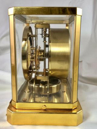 LeCoultre ATMOS Clock 528 - 6 Great Running TEXACO 30 Year Service Award 4