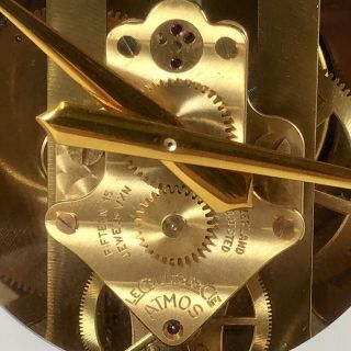 LeCoultre ATMOS Clock 528 - 6 Great Running TEXACO 30 Year Service Award 5