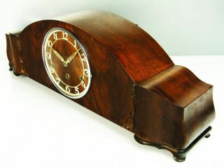 Art Deco Westminster Chiming Mantel Clock Kienzle Germany
