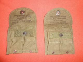 U.  S.  Army: 1950 2 Post Us Army M1 Carbine Pouches