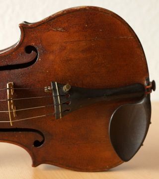 old violin 4/4 geige viola cello fiddle label NICOLAUS AMATUS 6