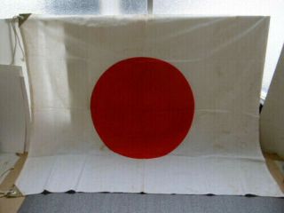 Vintage Ww Ii Japanese Flag/rising Sun/88cm×112cm【901072】