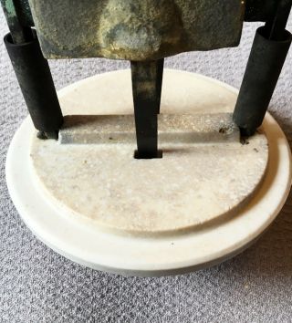 Antique EDISON - LALANDE porcelain battery,  fan,  phonograph,  etc 11
