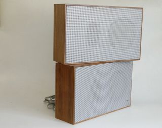 2x Braun Speaker L310 ^ Design Dieter Rams ^ Flat Wall Loudspeaker