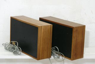2x BRAUN speaker L310 ^ design DIETER RAMS ^ flat wall loudspeaker 2