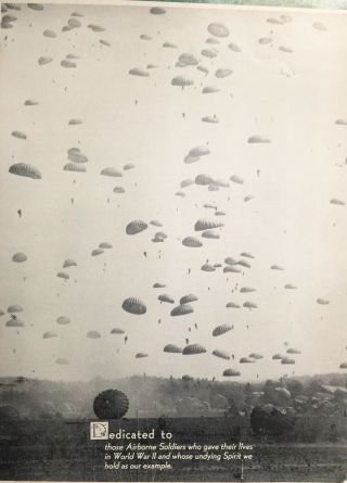 Class Of 1947 Airborne Company C Graduation 1953 Paratroopers 2