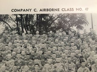 Class Of 1947 Airborne Company C Graduation 1953 Paratroopers 3