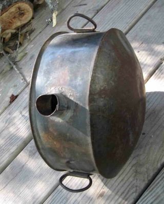 ANTIQUE Vintage WAR OF 1812 United States Army Military METAL CANTEEN 5