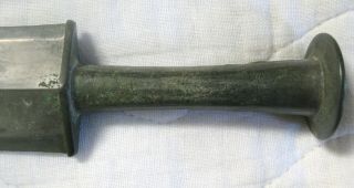 ANTIQUE ARCHAIC CHINESE BRONZE SWORD,  AND 5