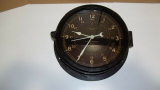 Chelsea 8.  5 Inch Dial Military Clock - Runs