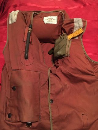 LIFE PRESERVER VEST TYPE MARK - 1 Military Clothes Rare Vintage US Navy 8