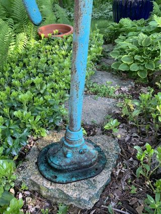 Antique Water Pump For Garden & Landscaping Decor 51” High.  Great Rare Find 7