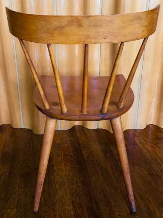 Vintage Paul McCobb Planner Group Chair maple Winchendon 4