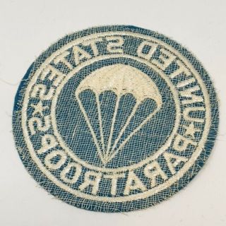 WWII US Army Military Airborne Paratrooper Infantry PX Wool Felt Pocket Patch 2