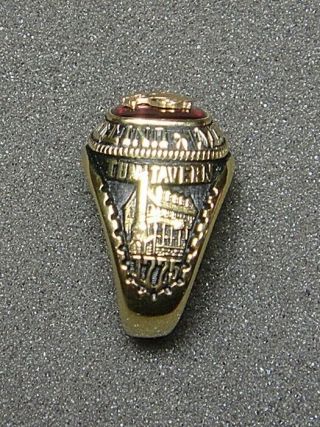 Jostens U.  S.  Marine Corps Men ' s Ring with Stone,  Size 8.  5 3
