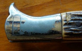 Early German Bayonnet Horn Handle Pre WWI Paul Seilheimer Solingen Germany 11