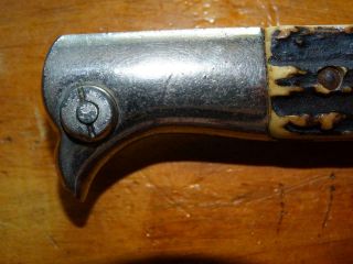 Early German Bayonnet Horn Handle Pre WWI Paul Seilheimer Solingen Germany 12