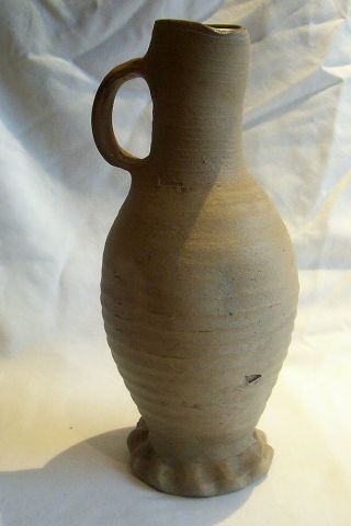 Siegburg Stoneware Drinking Vessel.  C.  14th - 15th Century