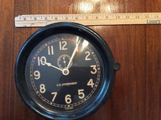 Uss Hornet Cvs - 12 Clock