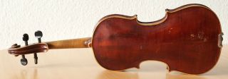 old small violin geige viola cello fiddle label SCHRÖTTER 7