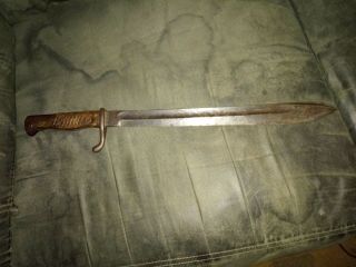 Ww1 1916 Fichtel And Sachs Schweinfurt Butcher Bayonet Very Rare Maker