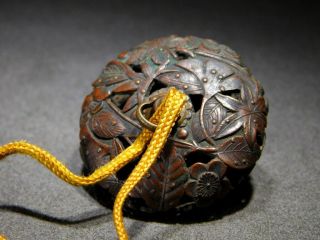 Rare KINKO MANJU NETSUKE 19thC Japanese Edo Meiji Antique for INRO 4