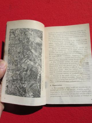 FM 72 - 20 Jungle Operations july 1954 US Army Training book 3